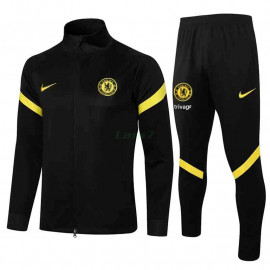 Chandal Chelsea FC 2021/2022 Cuello Alto Negro