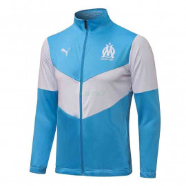 Chaqueta Olympique Marsella 2021/2022 Azul Claro