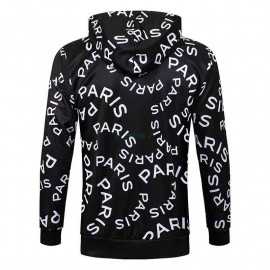 Chaqueta PSG 2021/2022 Jordan Letra Estampado Con Capucha Negro