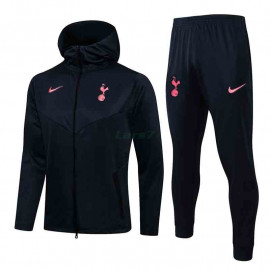 Chaqueta Tottenham Hotspur 2021/2022 Con Capucha Azul Marino