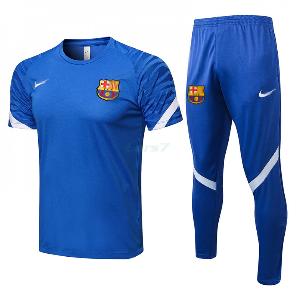 Camiseta de Entrenamiento Barcelona 2021/2022 Kit Azul