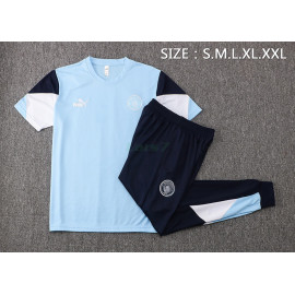 Camiseta de Entrenamiento Manchester City 2021/2022 Azul Claro