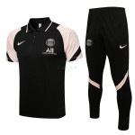 Polo PSG 2021/2022 Kit Negro