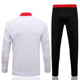 Chaqueta Manchester United 2021/2022 Cuello Alto Blanco/Rojo