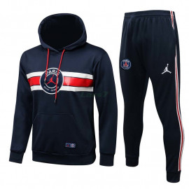 Sudadera PSG 2021/2022 Jordan Kit Azul Marino/Rojo