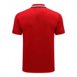 Polo Manchester United 2021/2022 Rojo/Blanco/Negro