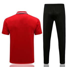 Polo Manchester United 2021/2022 Rojo/Blanco/Negro