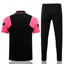 Polo PSG 2021/2022 Kit Negro Marca Rosa