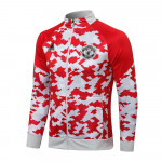 Chaqueta Manchester United 2021/2022 Cuello Alto Rojo/Blanco