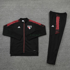 Chaqueta São Paulo 2021/2022 Cuello Alto Negro