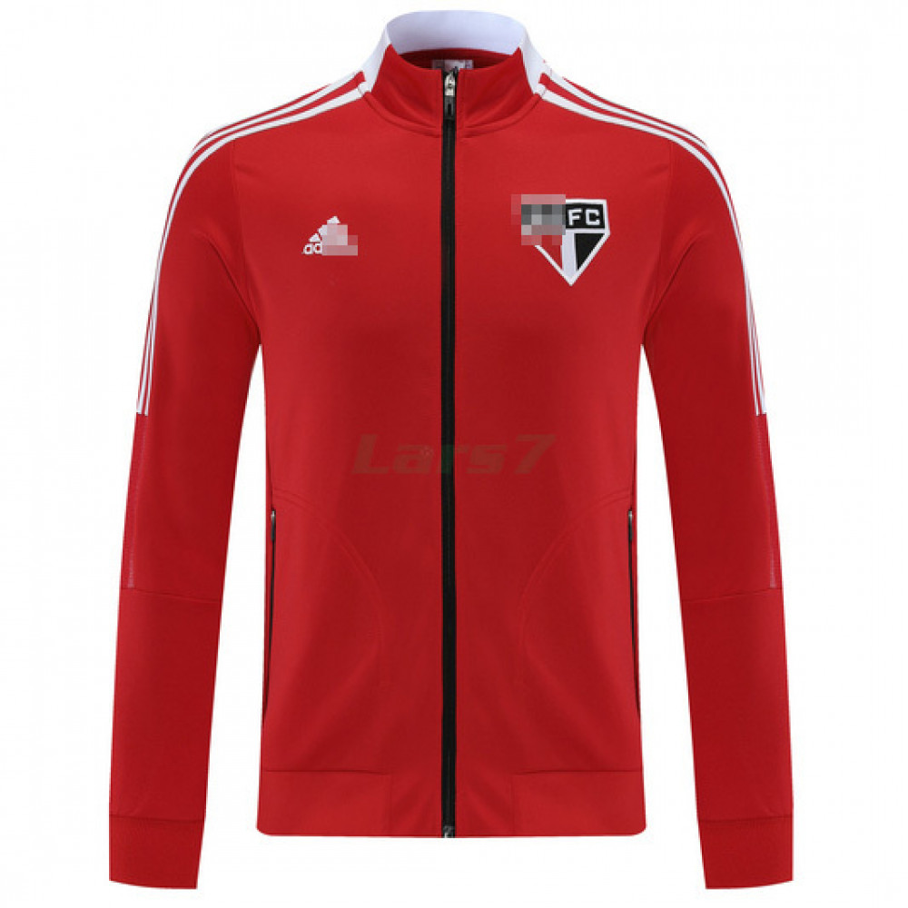 Chaqueta São Paulo 2021/2022 Cuello Alto Rojo