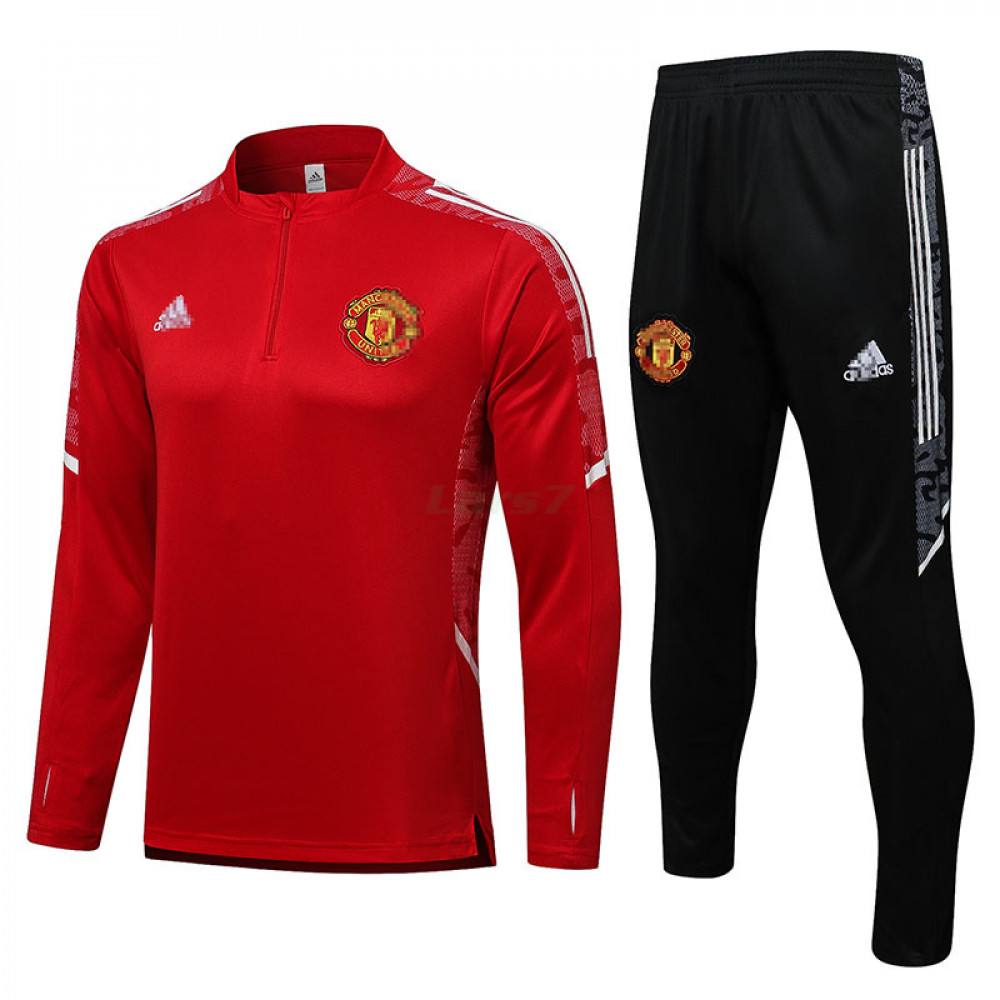 Sudadera de Entrenamiento Manchester United 2021/2022 Kit Rojo