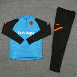 Sudadera De Entrenamiento Chelsea 2021/2022 Azul/Negro