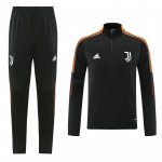 Sudadera De Entrenamiento Juventus 2021/2022 Kit Negro/Naranja