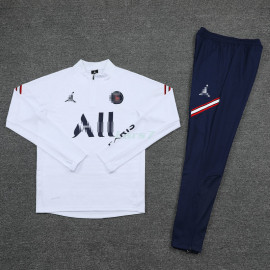 Sudadera De Entrenamiento PSG 2021/2022 Kit Blanco