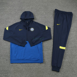 Sudadera De Entrenamiento Chelsea 2021/2022 Kit Azul/Amarillo