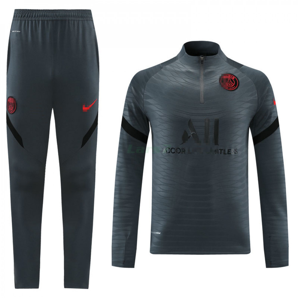 Sudadera De Entrenamiento PSG 2021/2022 Kit Gris Oscuro