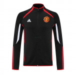 Chaqueta Manchester United 2021/2022 Cuello Alto Negro/Rojo