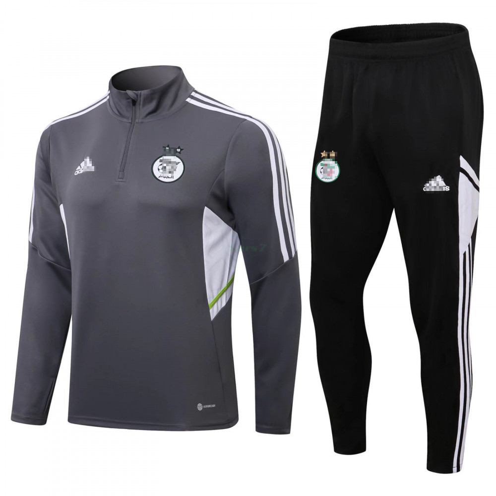 Sudadera De Entrenamiento Argelia 2021 Kit Gris