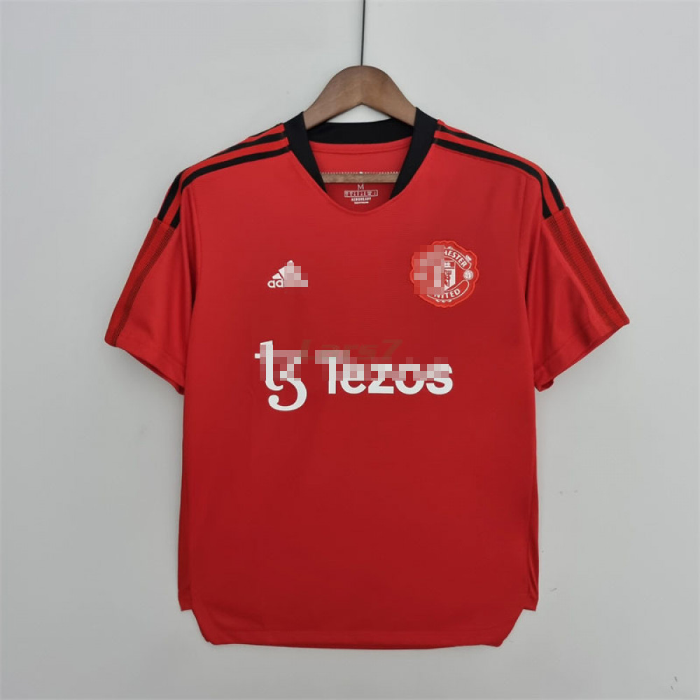 Camiseta de Entrenamiento Manchester United 2022/2023 Rojo