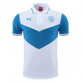 Polo Manchester City 2022/2023 Blanco/Azul