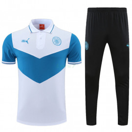 Polo Manchester City 2022/2023 Blanco/Azul