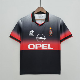 Camiseta AC Milan Retro 1995/96 Negro/Rojo