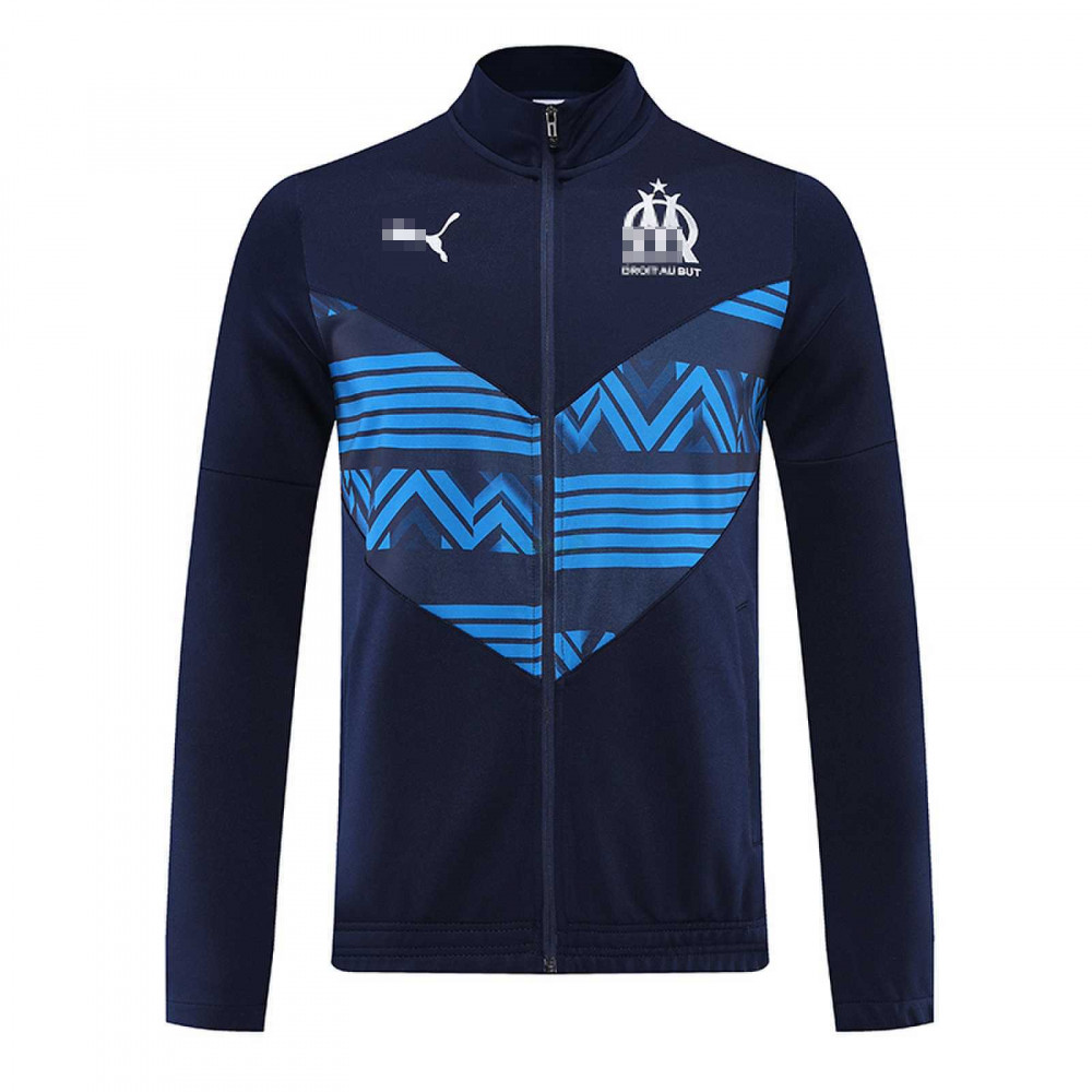 Chaqueta Olympique Marsella 2022/2023 Azul Marino