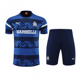 Camiseta de Entrenamiento Olympique Marsella 2022/2023 Azul Oscuro