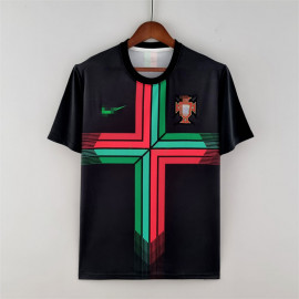 Camiseta Portugal 2022 Negro