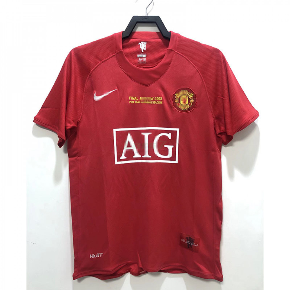 Camiseta Manchester United 1ª Equipación Retro 07/08