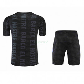 Camiseta de Entrenamiento Barcelona 2022/2023 Kit Negro/Rosa