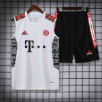 Camiseta de Entrenamiento Bayern Múnich Sin Mangas 2022/2023 Kit Blanco