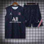 Camiseta de Entrenamiento PSG Sin Mangas 2022/2023 Kit Azul Marino