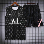 Camiseta de Entrenamiento PSG Sin Mangas 2022/2023 Kit Negro