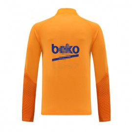 Sudadera De Entrenamiento Barcelona 2022/2023 Naranja