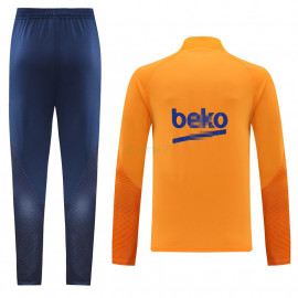 Sudadera De Entrenamiento Barcelona 2022/2023 Kit Naranja