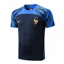 Camiseta de Entrenamiento Francia 2022 Azul