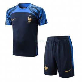 Camiseta de Entrenamiento Francia 2022 Azul