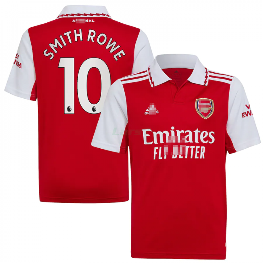 Camiseta Smith Rowe 10 Arsenal 1ª Equipación 2022/2023