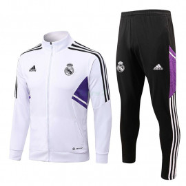 Chaqueta Real Madrid 2022/2023 Blanco/Púrpura