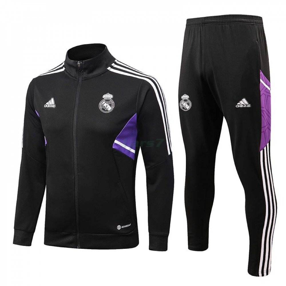 Chandal Real Madrid 2022/2023 Negro/Púrpura