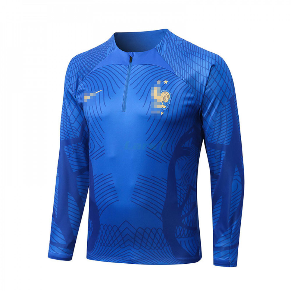 Sudadera De Entrenamiento Francia 2022 Azul Real