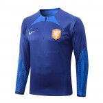 Sudadera de Entrenamiento Holanda 2022 Azul Oscuro