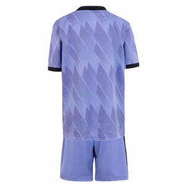 Camiseta Real Madrid 2ª Equipación 2022/2023 Niño Kit