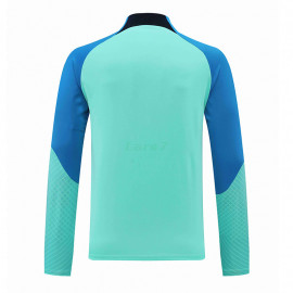 Sudadera De Entrenamiento Barcelona 2022/2023 Verde/Azul