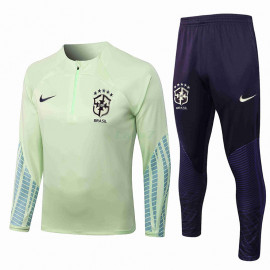 Sudadera de Entrenamiento Brasil 2022 Verde