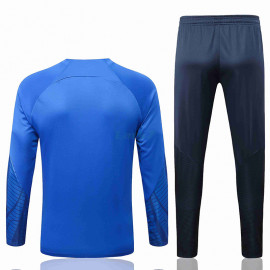 Sudadera De Entrenamiento Francia 2022 Niño Kit Azul Real