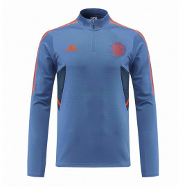 Sudadera De Entrenamiento Manchester United 2022/2023 Gris