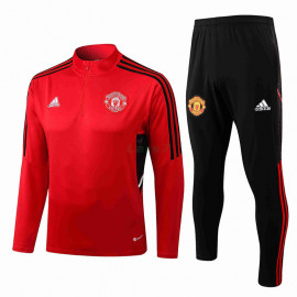 Sudadera De Entrenamiento Manchester United 2022/2023 Rojo